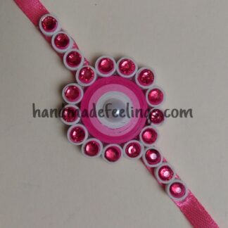 Handmade Paper Quilled Rakhi