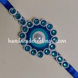 Handmade Paper Quilled Rakhi