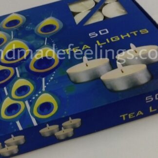 Tealight smokeless candles set of 50