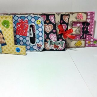 Wooden Name Album - 6 alphabets