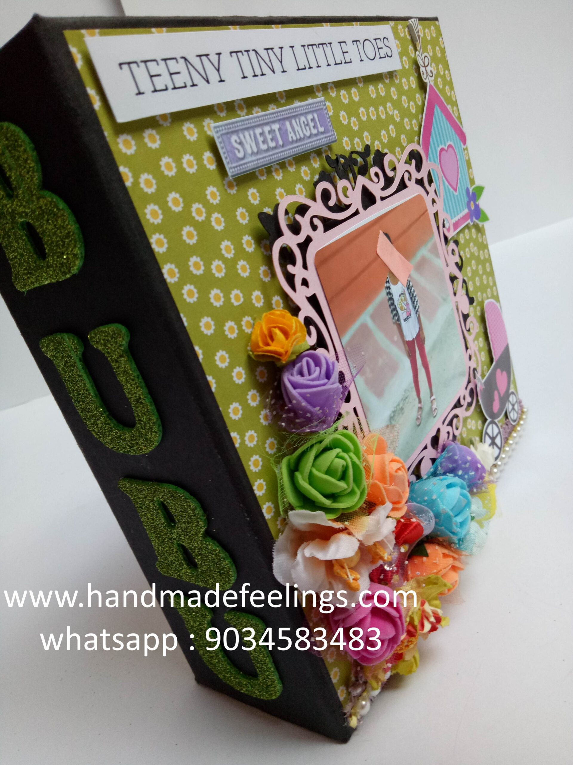 Baby Girl Memories Scrapbook - 8 Pages 1 Baby Girl Memories Scrapbook - 8 Pages