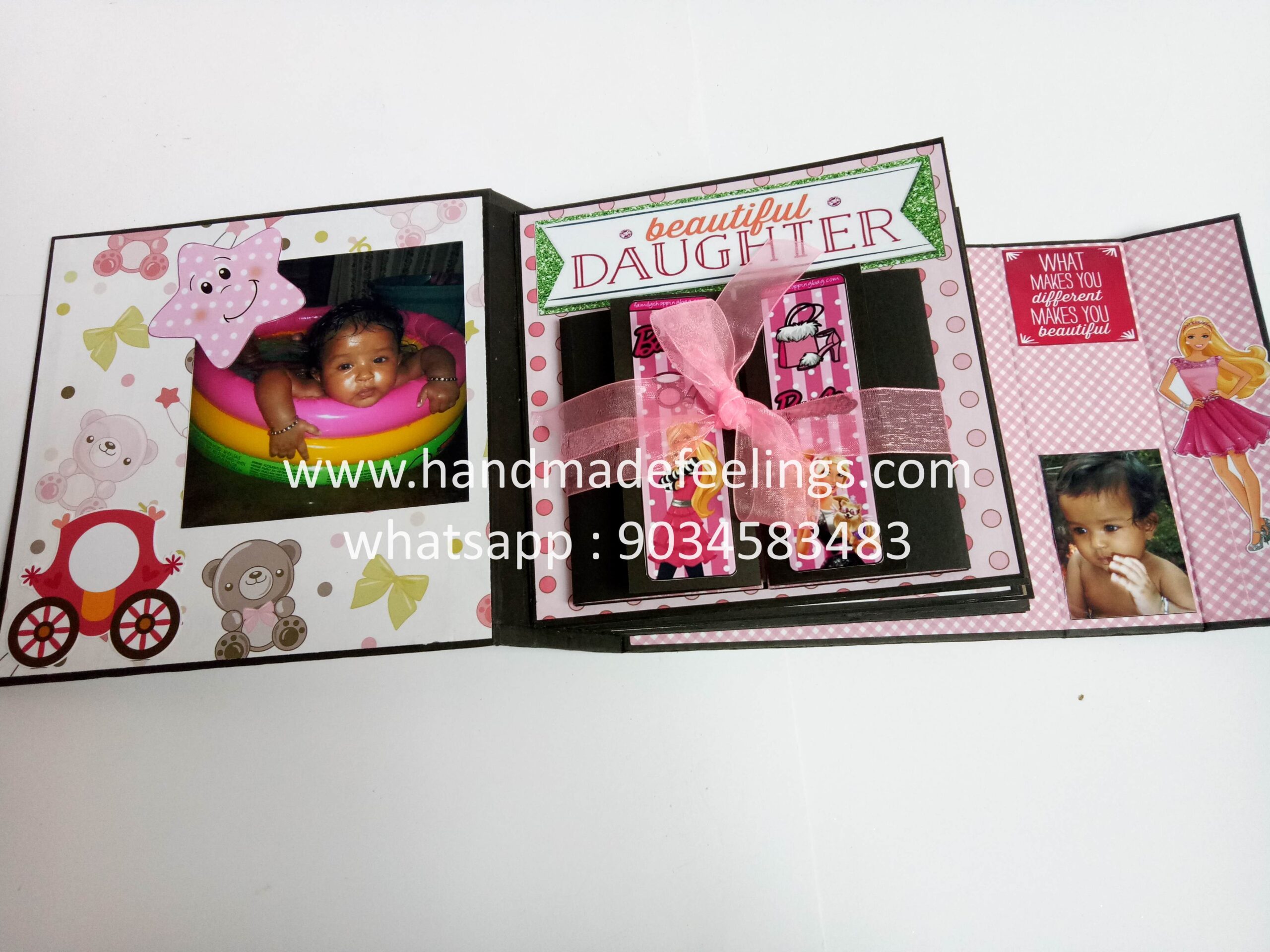 Baby Girl Memories Scrapbook - 8 Pages 6 Baby Girl Memories Scrapbook - 8 Pages - Image 6
