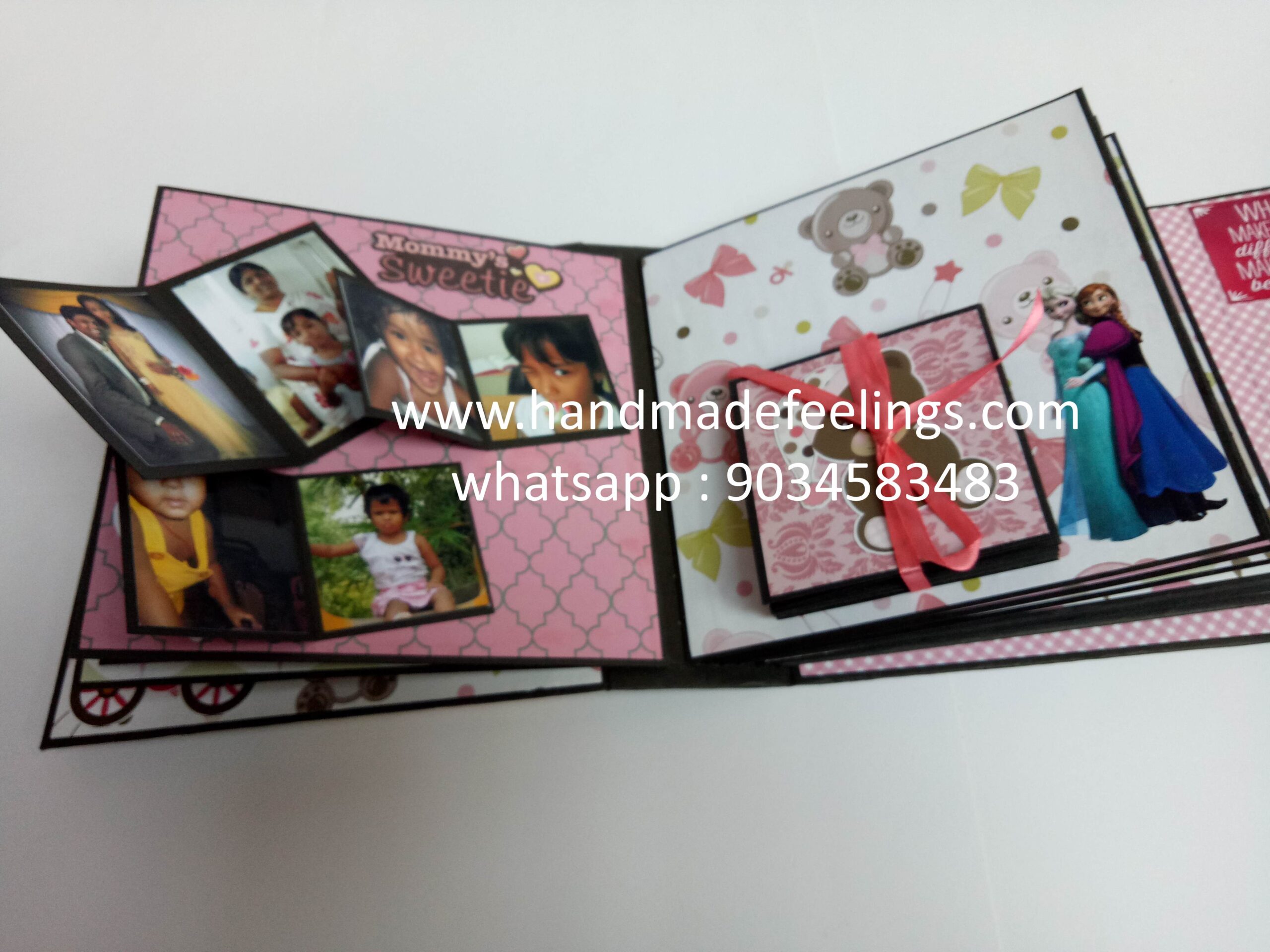 Baby Girl Memories Scrapbook - 8 Pages 9 Baby Girl Memories Scrapbook - 8 Pages - Image 9