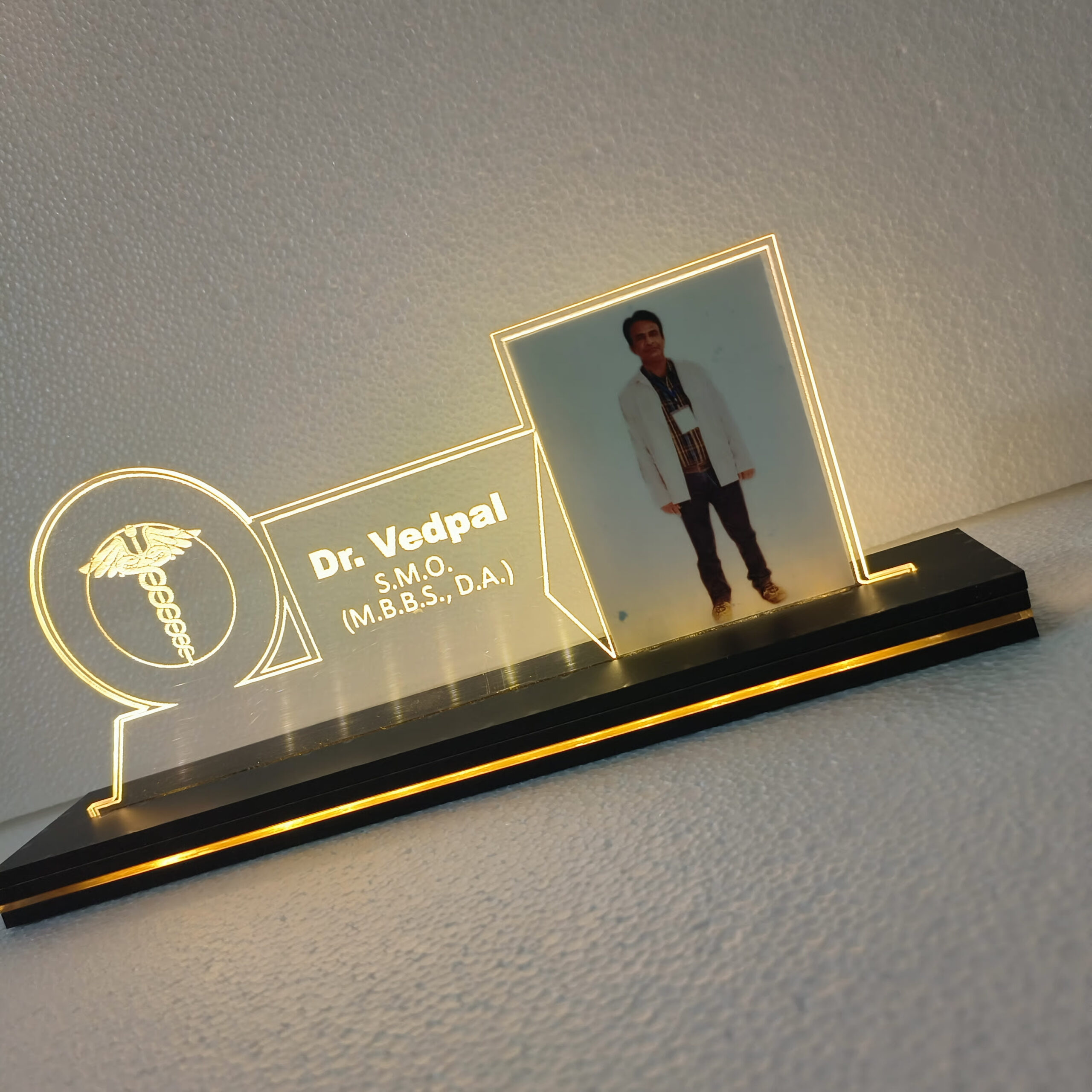"Celebrate Your Doctor's Special Day with a Customizable LED Nameplate!" 4 "Celebrate Your Doctor's Special Day with a Customizable LED Nameplate!" - Image 4