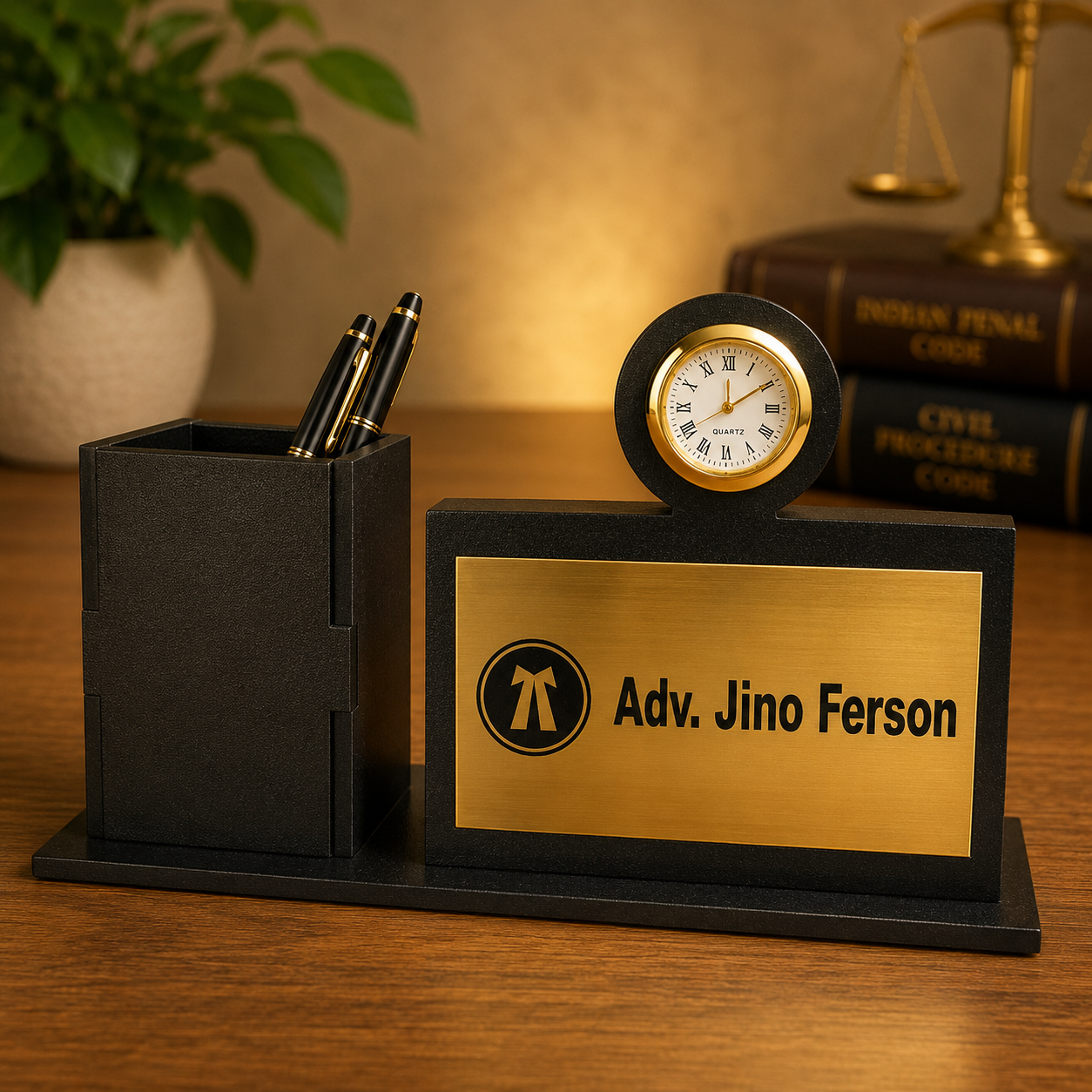 Personalized Advocate Desk Organizer 1 Personalized Advocate Desk Organizer