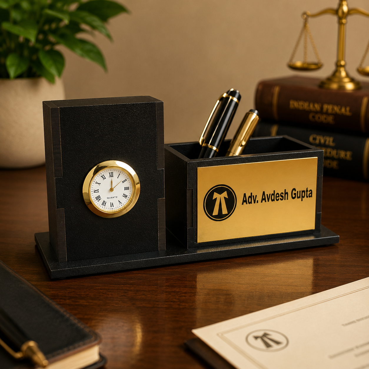 Personalized Advocate Pen Stand 1 Personalized Advocate Pen Stand