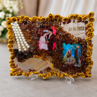 Double Photo Resin Preservation Frame
