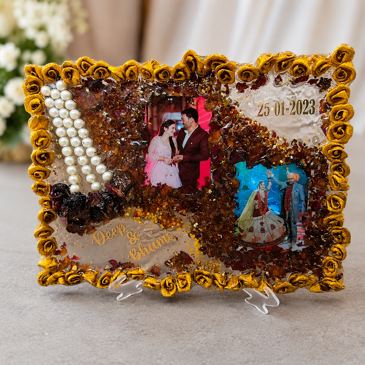 Double Photo Resin Preservation Frame 1 Double Photo Resin Preservation Frame